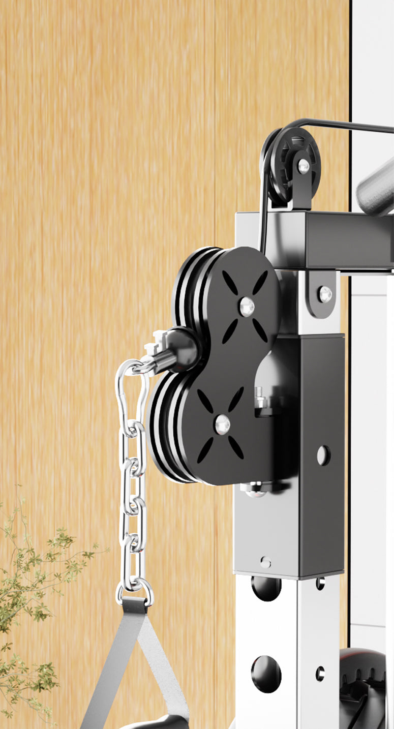 SmartFit M1 Max 130kg Pin Loaded Multi Functional Training Smith Machine Home Gym Power Rack Machine package
