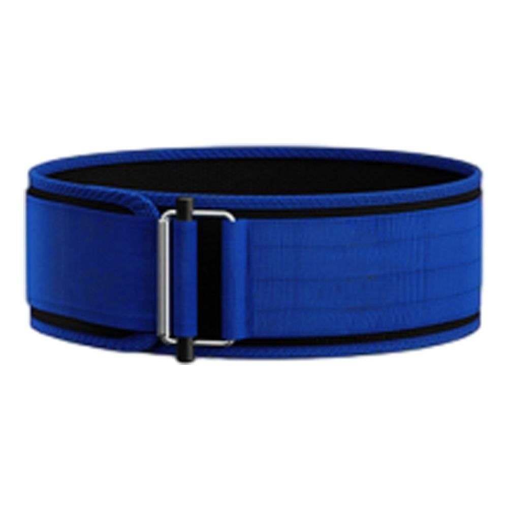 Weightlifting Belt Fitness Belt For Bodybuilding Powerlifting Cross Training -Blue L