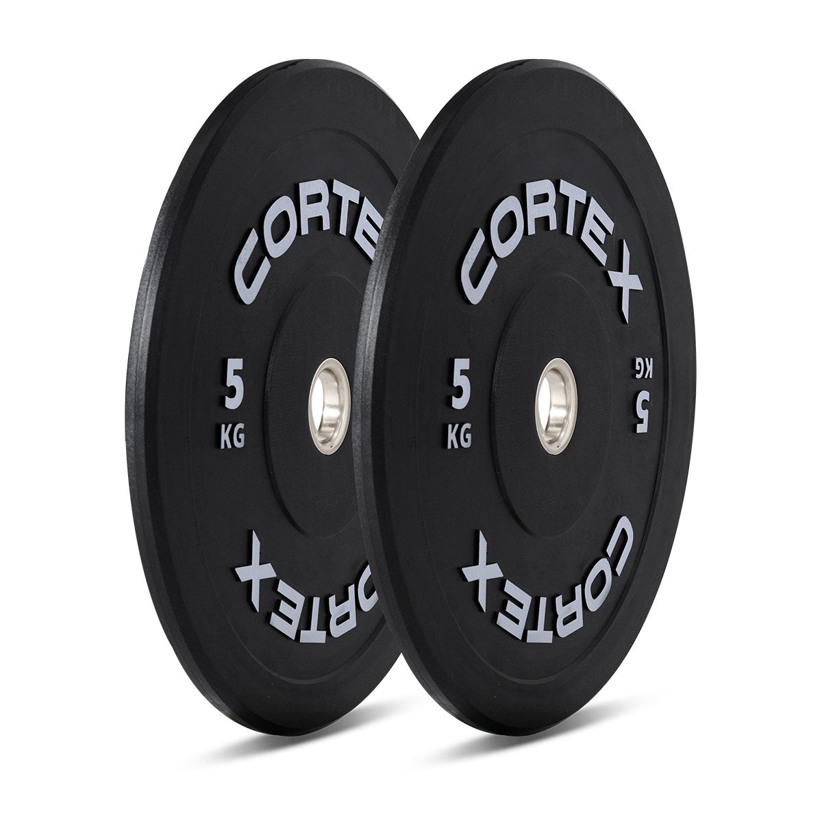 CORTEX 70kg Black Series V3 Rubber Olympic Bumper Plate Set A
