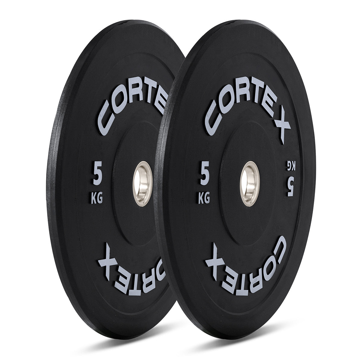 CORTEX 75kg Black Series V3 Bumper Plate Set with ATHENA100 Barbell