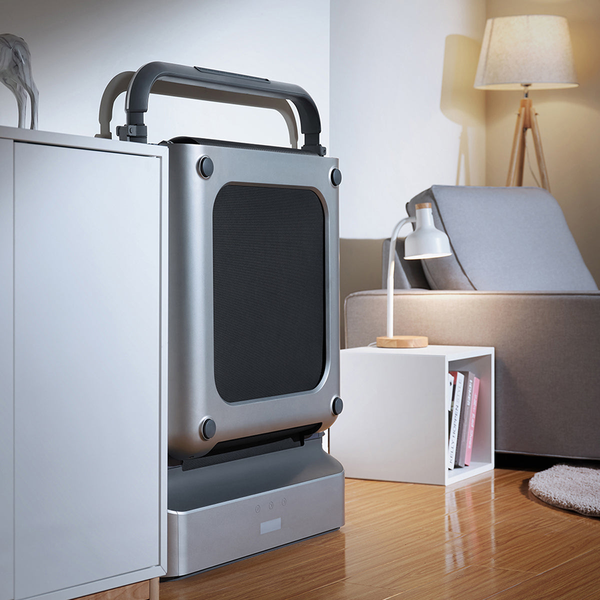 WalkingPad R1 Double-Fold Walking and Running Treadmill in Silver