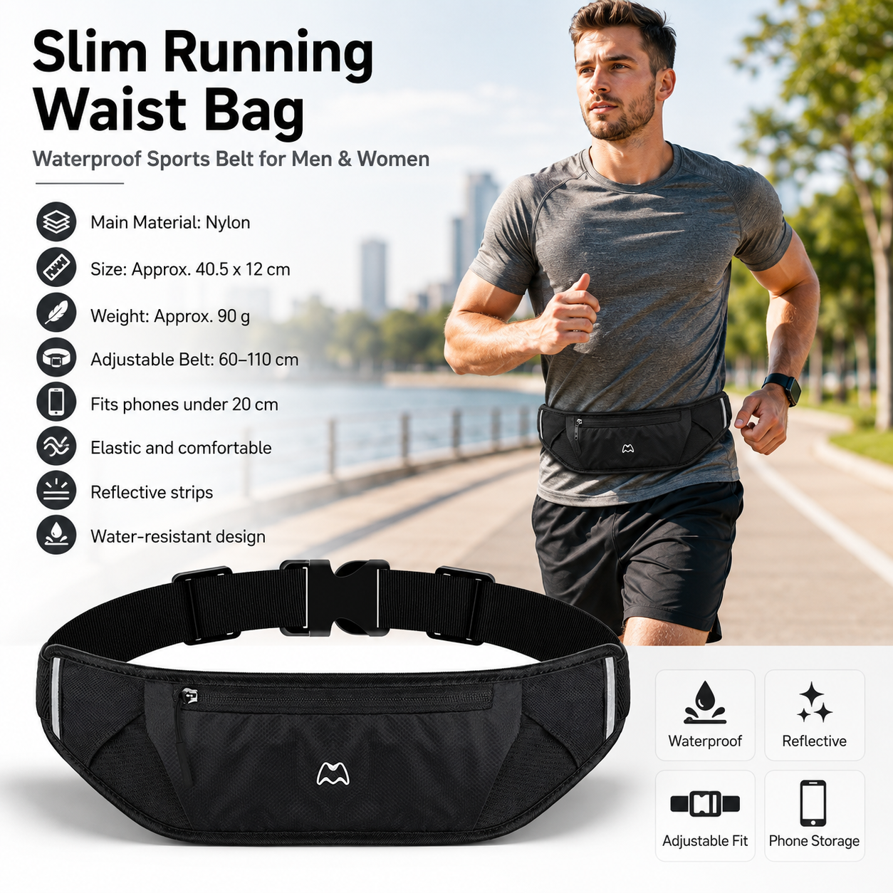 Waterproof Running Waist Pack